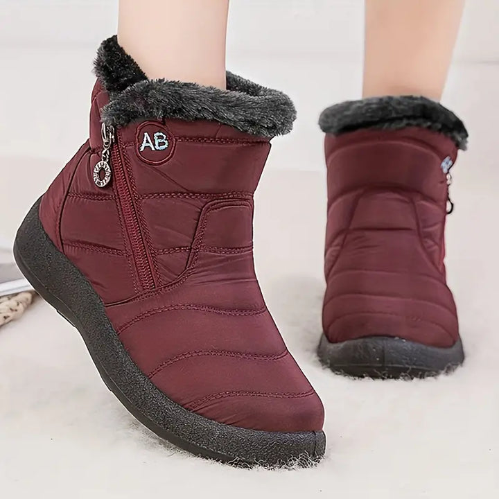 AB Snow Boots - Faux Fur Winter Boots