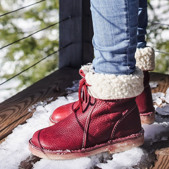 Mia - Waterproof Boot With Wool Lining