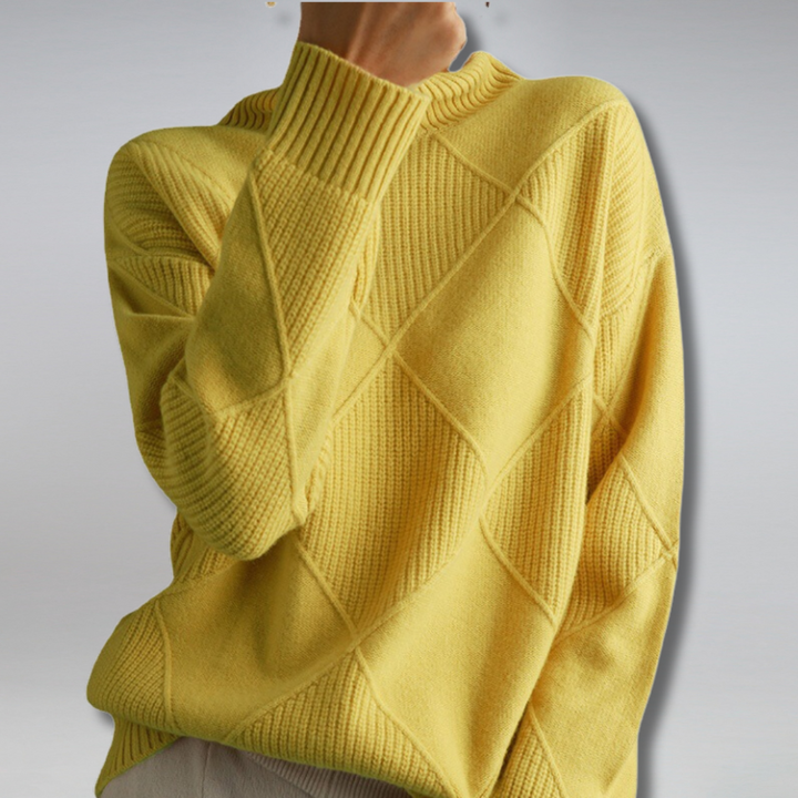 Adella Cashmere Turtleneck Sweater