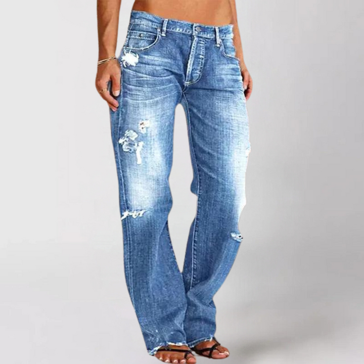 Jutta Loose Wide-leg Denim Jeans