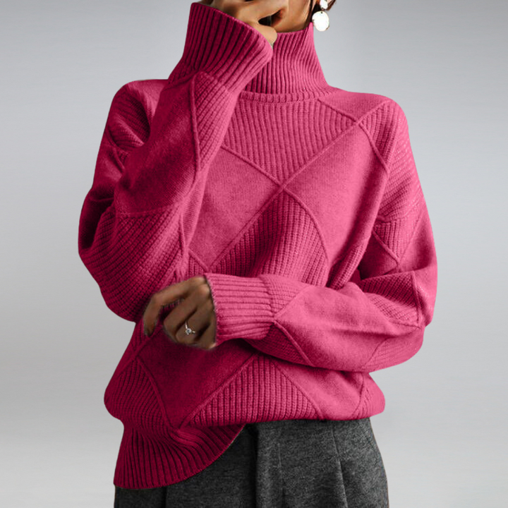 Adella Cashmere Turtleneck Sweater