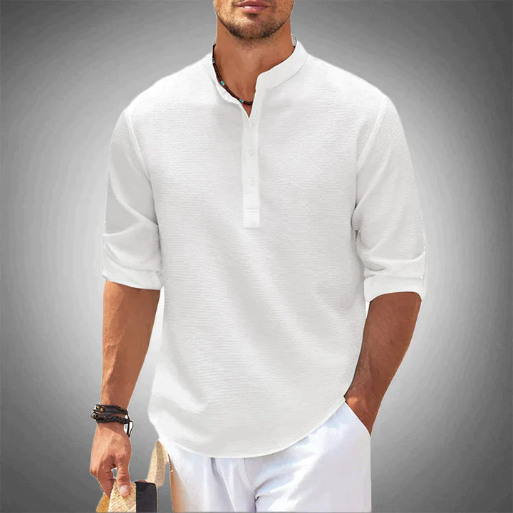 Liam UrbanBlend Cotton Linen Shirt