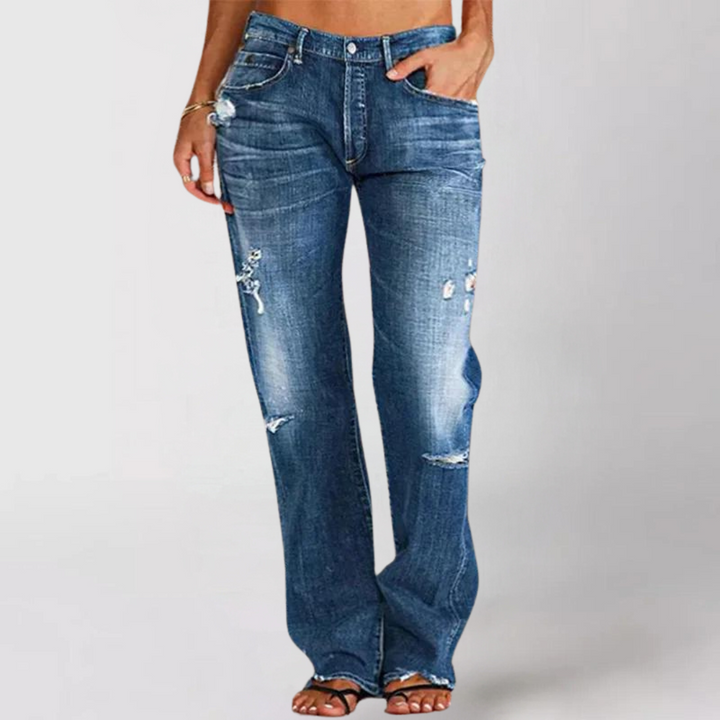 Jutta Loose Wide-leg Denim Jeans