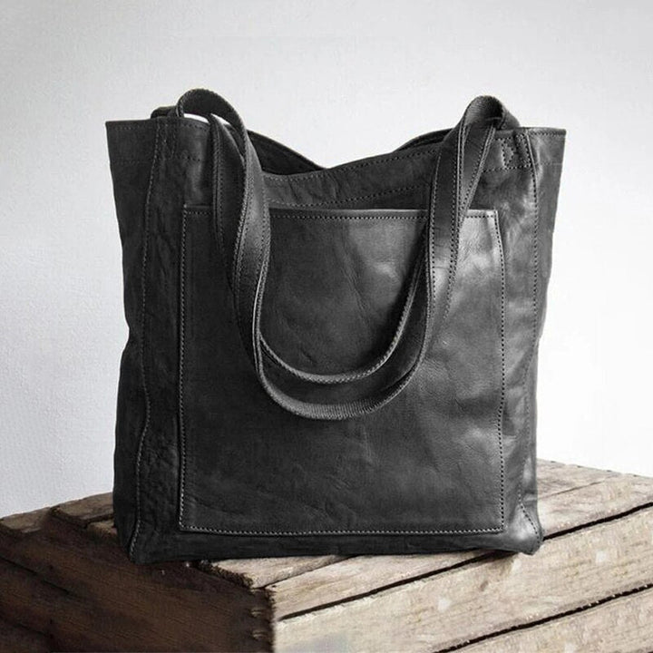 Emma Vegan Leather Tote Bag