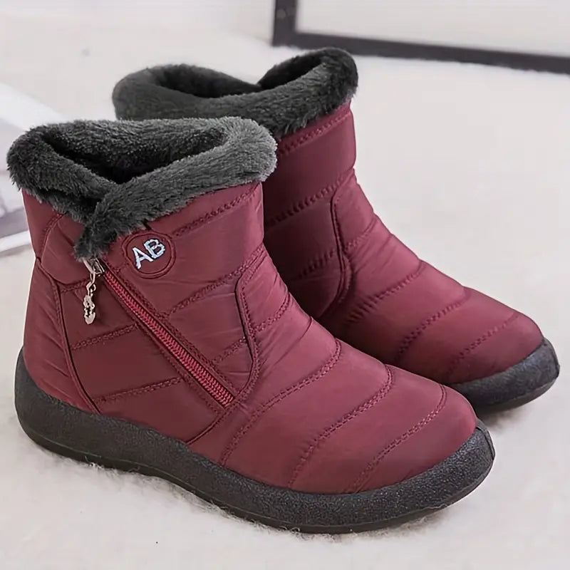 AB Snow Boots - Faux Fur Winter Boots