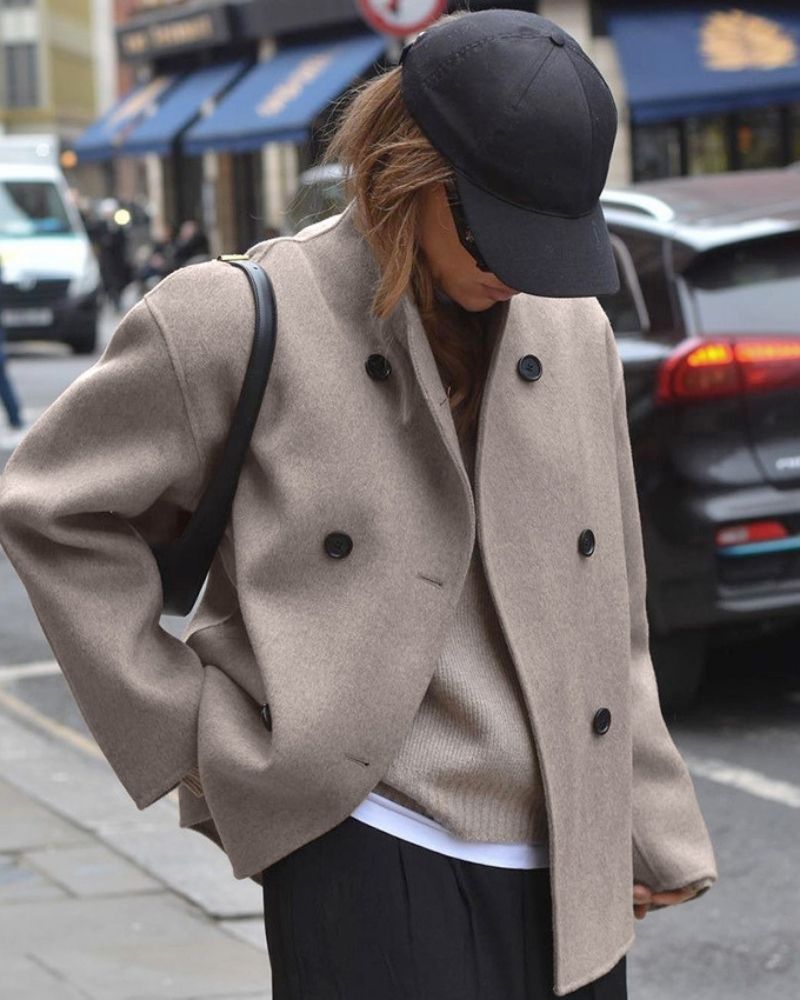 Anny French Style Oversized Jacket