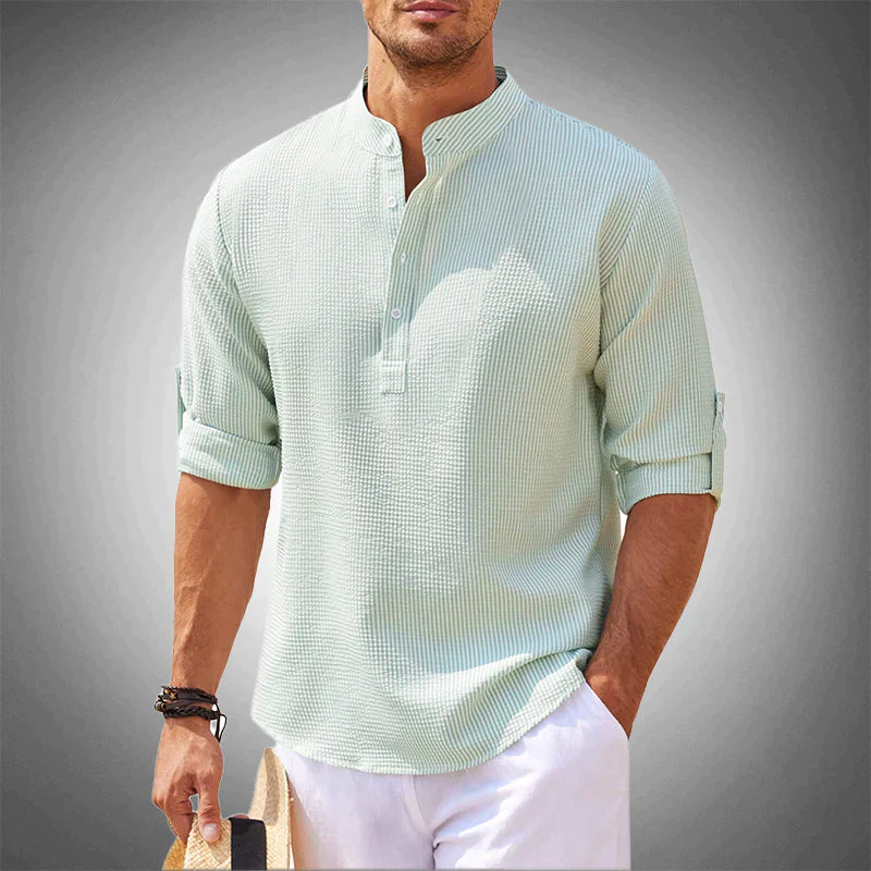 Liam UrbanBlend Cotton Linen Shirt