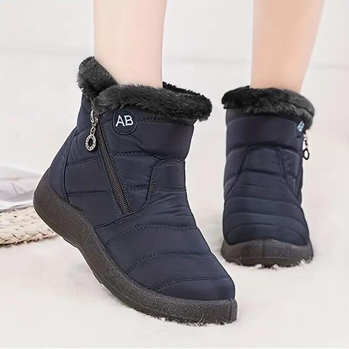 AB Snow Boots - Faux Fur Winter Boots