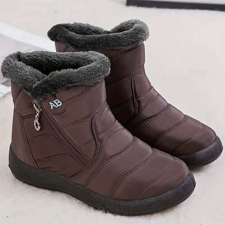 AB Snow Boots - Faux Fur Winter Boots