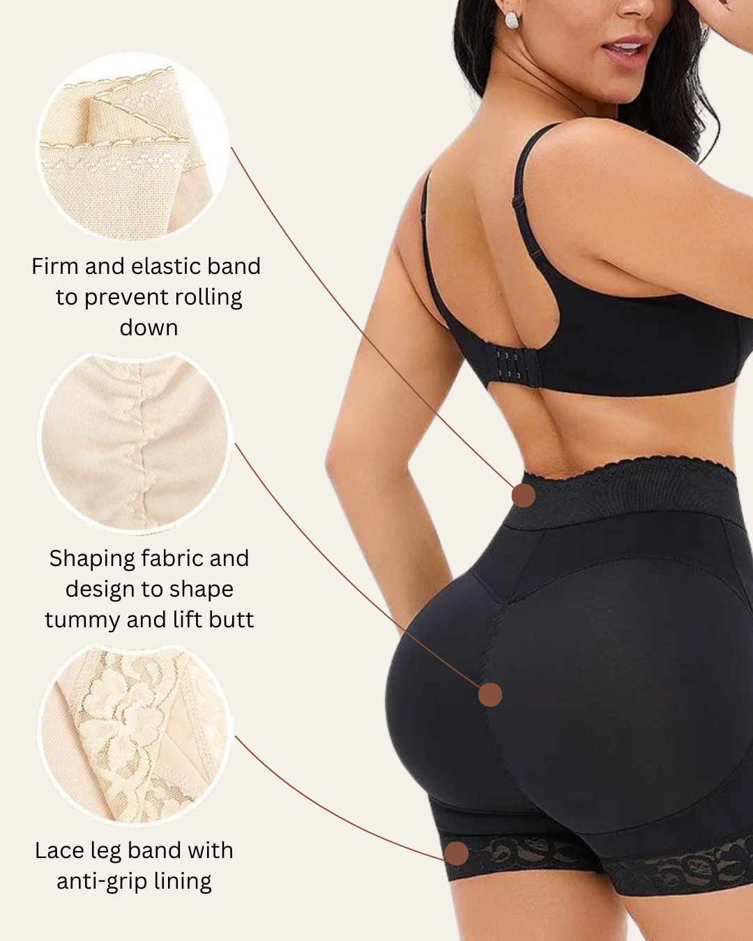 AirSculpt High Waist Slimming Butt Lifter