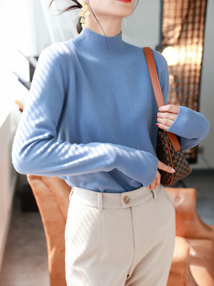 Flair Classic Turtleneck Pullover