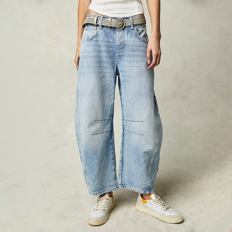 Mila Wide-Leg Comfort Jeans