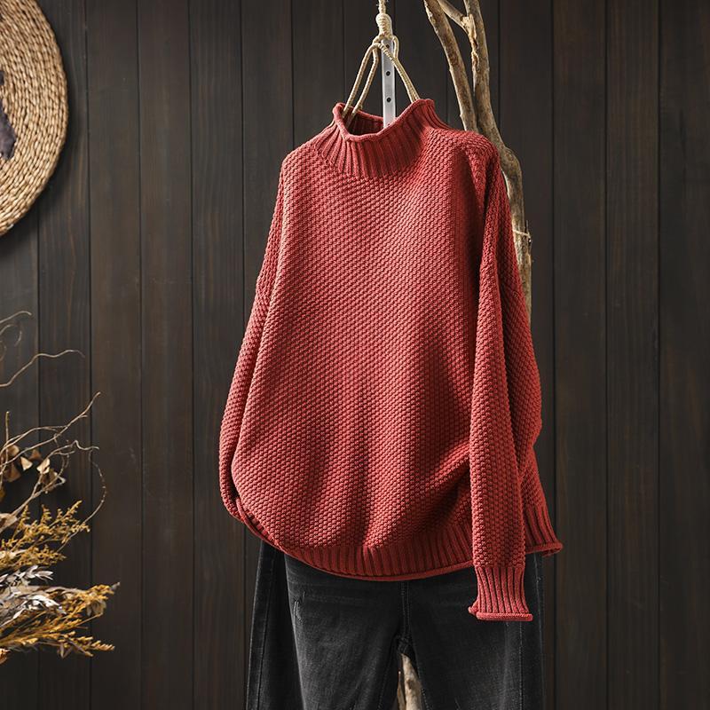 Rose Loose Fit Knitted Sweater