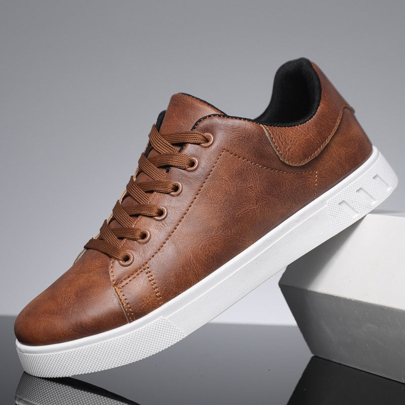 Paolo Cloud Insole Leather Sneakers