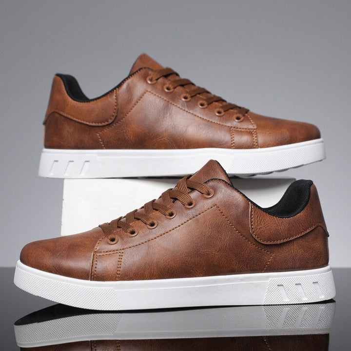 Paolo Cloud Insole Leather Sneakers