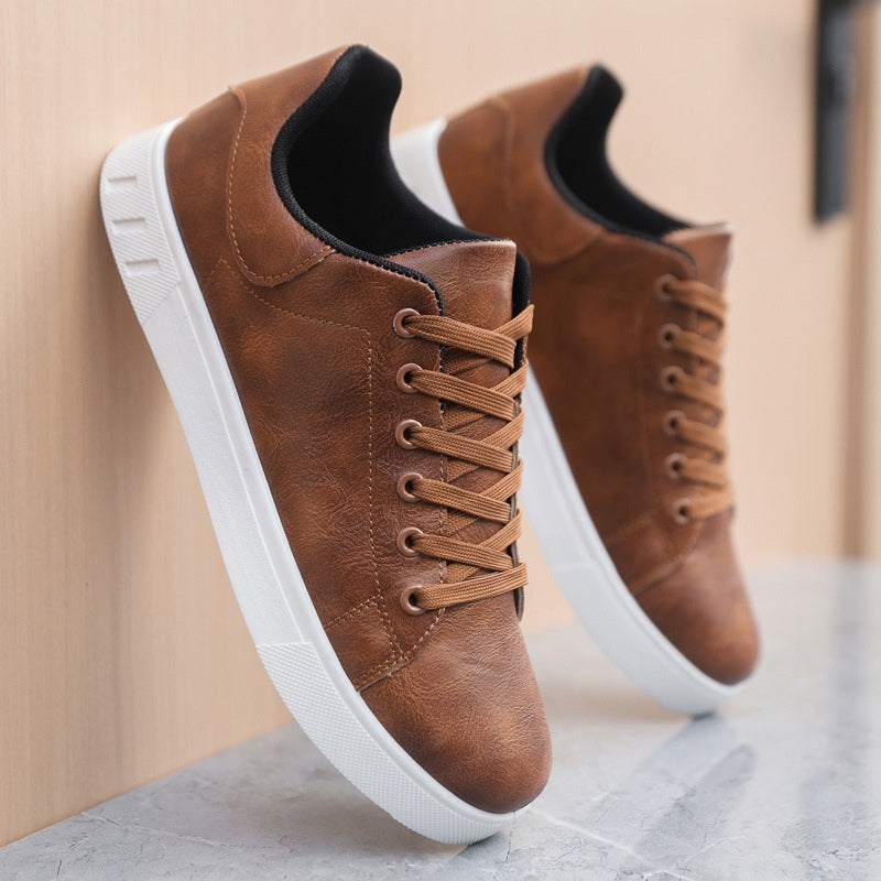 Paolo Cloud Insole Leather Sneakers