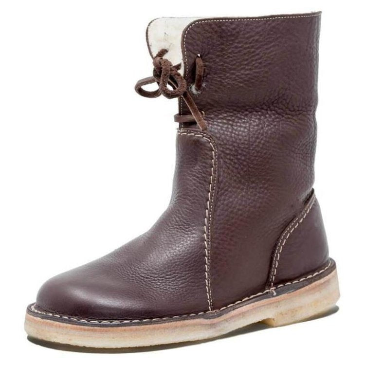 Mia - Waterproof Boot With Wool Lining