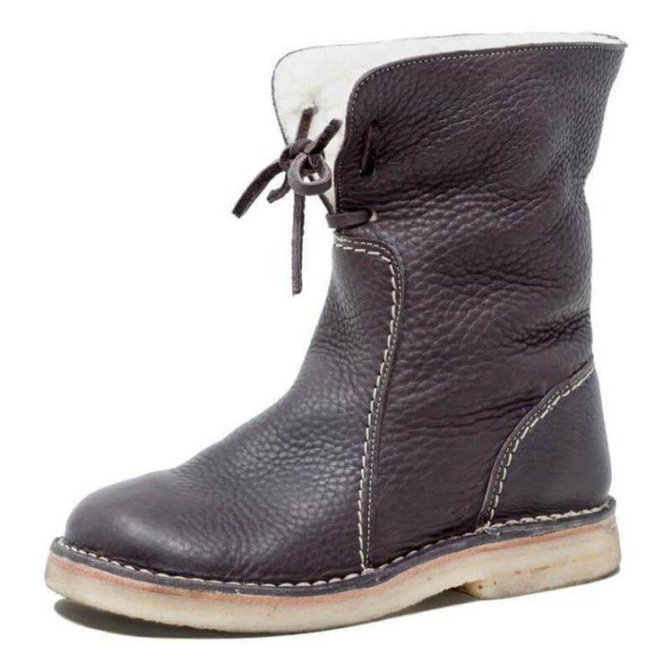 Mia - Waterproof Boot With Wool Lining