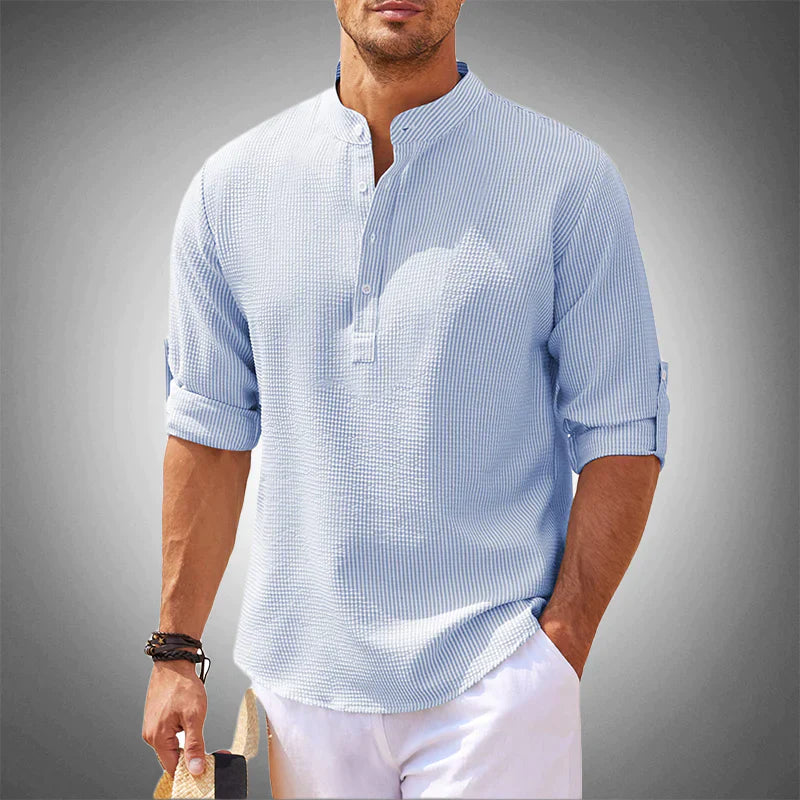 Liam UrbanBlend Cotton Linen Shirt