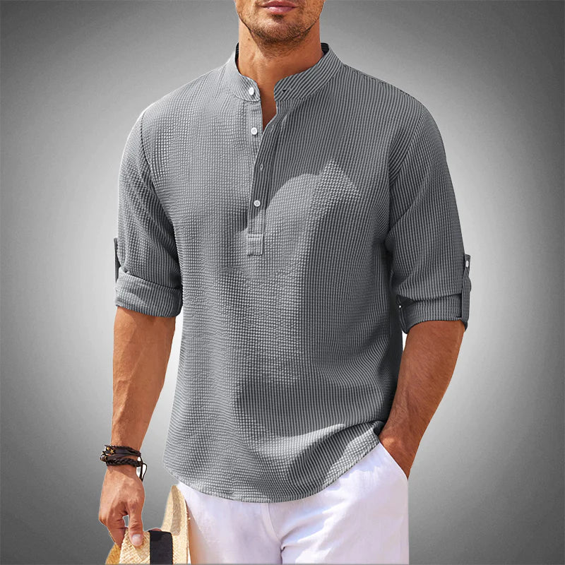 Liam UrbanBlend Cotton Linen Shirt