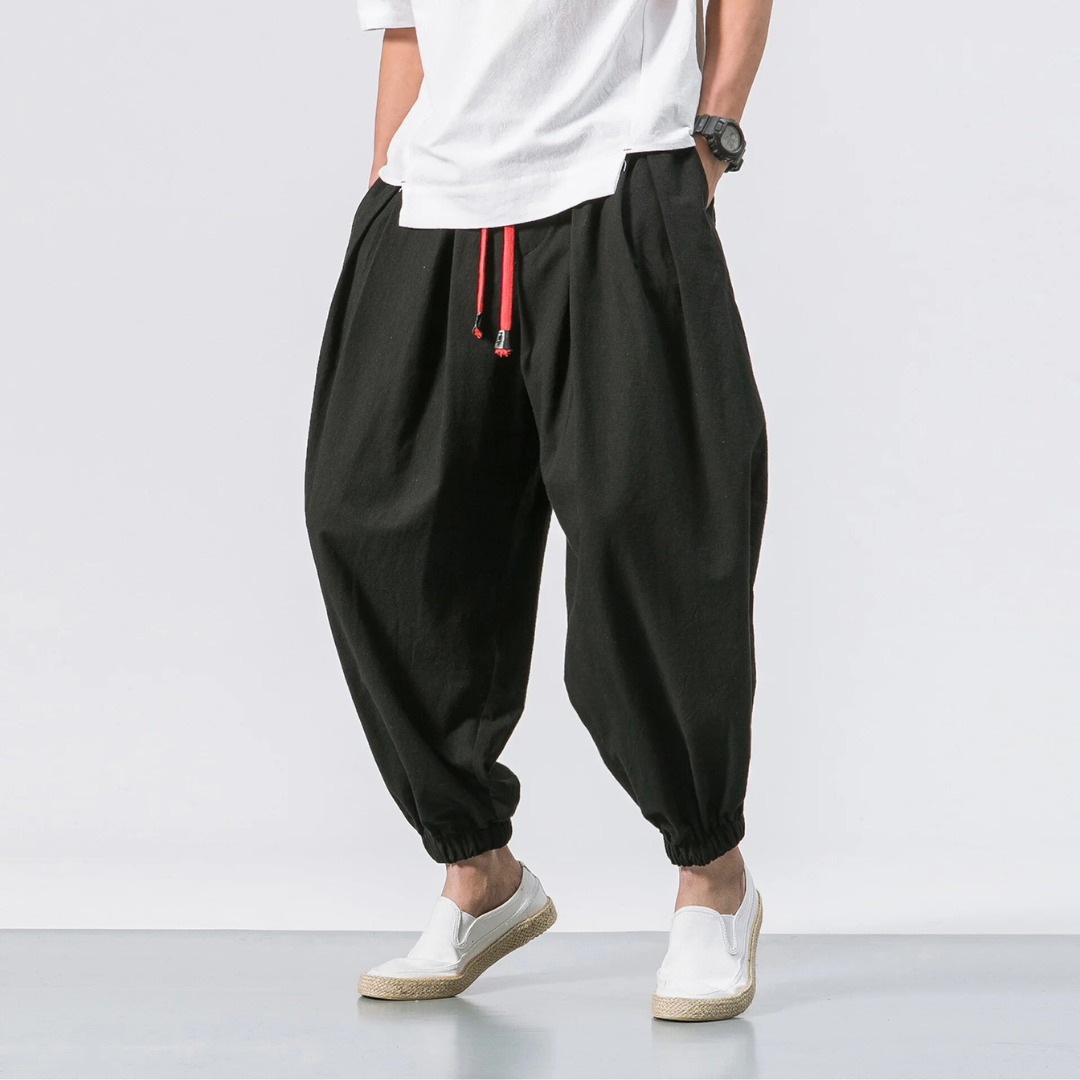 Jackson Oversized Cotton Pants