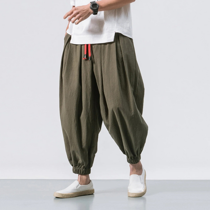 Jackson Oversized Cotton Pants