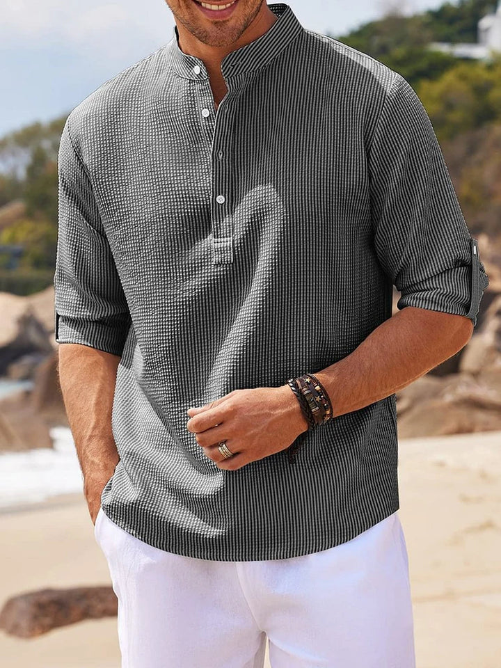 Liam UrbanBlend Cotton Linen Shirt