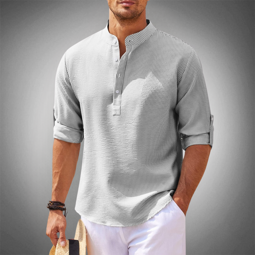 Liam UrbanBlend Cotton Linen Shirt